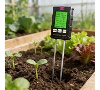 Testeur de sol 6 en 1 - Testeur de sol avec double onde et écran LCD