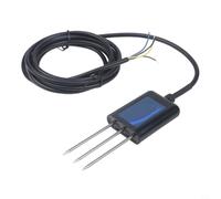 Testeur de sol 7 en 1 pour NPK PH conductivité température humidité avec mémoire IP68 étanche pour serre jardin agriculture (3 en 1)