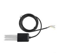 Testeur de sol 7 en 1 pour NPK PH conductivité température humidité avec mémoire IP68 étanche pour serre jardin agriculture (7 en 1)