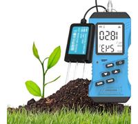 Testeur de sol 7 en 1 pour NPK, pH, humidité, CE, fertilité pour agriculture, jardinage, surveillance de l'environnement