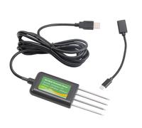Testeur de sol avec sonde résistante à la corrosion, alimenté par USB, application intégrée pour analyses multiples, appareil testeur multifonction en temps réel