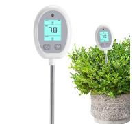 Testeur de sol - Testeur de capteur d'humidité de pH numérique 6 en 1, outil de sol de haute précision | Diagnostic de température de jardinage portable, état de santé des de céés