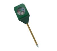 Testeur de sol végétal - PH mètre avec capteurs de lumière et d'humidité | Kit d'outils de jardinage pour analyse précise du sol, contrôle de la santé des pelouses et de la ferme, batterie - Outil