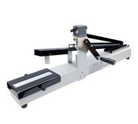 Testeur de solidité des couleurs avec indicateur de comptage pour test de frottement textile - Crockmeter à manivelle pour une mesure précise de la stabilité des couleurs