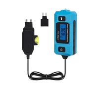 Testeur de sondes pour circuits automobiles - ABS 11 x 4,5 x 3 cm 20A48V | Détecteur de tension numérique avec écran LCD rétroéclairé bleu, diagnostic câblage véhicule recherche pannes électriques