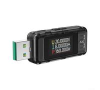 Testeur de surveillance de puissance USB A2Q pour évaluer l'efficacité de charge et la cohérence des types d'appareils (A2Q (A2C)