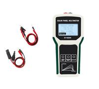 Testeur de systèmes solaires MPPT Entrée 1800 W Mesure de courant 60 A avec réglage automatique de la puissance et protections de sécurité Rétroéclairage LCD Testeur de systèmes solaires