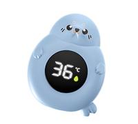 Testeur de température de l'eau portable pour tout-petits, belle forme de sceau, outil de sécurité, mesure rapide pour nouveau-né, thermographe portable, affichage LED