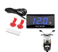 Testeur de Tension | 0-20V Affichage LCD Petit Cadran,Voltmètre pour Modification de Moto - pour Bateau Voiture Moto Camion Camping-car Quad Berline Pick-up SUV Tableau de Bord