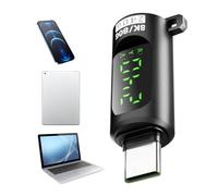 Testeur de Tension - 240 W 40 Gbit/s - Affichage numérique LED - Adaptateur de de données à Haute Vitesse pour - Boîtier en métal - Portable