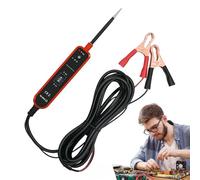 Testeur De Tension 6V-24V | Lampe D'essai Automobile | Protection Contre Les Surcharges, Testur De Continuité | Pour Voitures Et Camions | Voiture Cercafase | Testeur De Tension | Probateur De Corrie