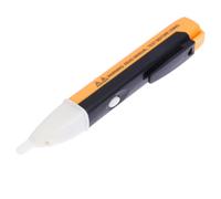 Testeur de tension 90V-1000V AC Test rapide Détecteur de tension AC avec pince à stylo pour électriciens jaune noir