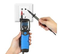 Testeur de tension à plage automatique, Type stylo, LCD, Diode électronique professionnelle de tension AC/DC