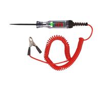 Testeur de tension automobile bidirectionnel - Testeur de circuit LED numérique robuste avec voltmètre - Testeur de circuit automobile