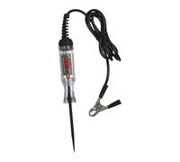 Testeur de tension automobile bidirectionnel - Testeur de circuit LED numérique robuste avec voltmètre - Testeur de circuit automobile