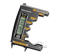 Testeur de tension de batterie professionnel pour plusieurs types de cellules y compris 9 V 12 V 23 A 18650 21700 avec boîtier ABS antichoc analyseurs de batterie ABS