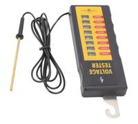 Testeur de tension de clôture électrique - ESTINK - 12KV - 8 voyants - Étanche - Durable