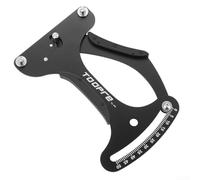 Testeur de tension de rayon de précision pour cyclistes et techniciens pour surveiller la fatigue des rayons et les défaillances de roue (noir)