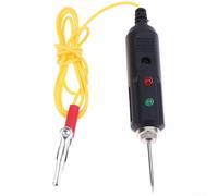 Testeur de tension de voiture DC 6-24 V avec LED rouge verte et alarme sonore pour détection et diagnostic des pannes électriques automatiques