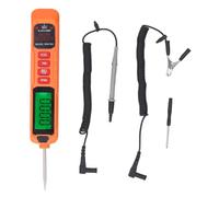 Testeur de tension de voiture Tester bidirectionnel Tension Backlit Multimètre numérique pour l'automobile 600V AC DC Test de valeur résistive