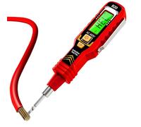 Testeur de tension, détecteur de tension de sortie électrique à double tête : outil de mesure automatique avec lumière LED, chercheur de circuits de haute précision pour inspection électrique