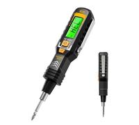 Testeur de Tension - Détecteur de Tension Prise Électrique à Double Embout - Localisateur Disjoncteur avec Lumière LED, Outil Portable pour Électricité