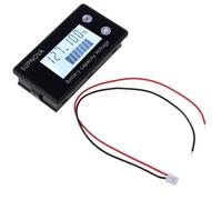 Testeur de tension et de capacité de batterie - Compteur de fer, lithium et plomb-acide - Voltmètre - Jauge de puissance - Moniteur d'énergie - Vérificateur de résistance - Détecteur électrique