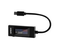 Testeur de tension et de courant - Capacité USB - Ampèremètre - Voltmètre - Chargeur de banque d'alimentation - Détecteur de puissance facile