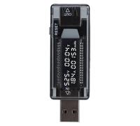 Testeur de tension et de courant USB avec écran LCD clair, chargeur rapide, outil de diagnostic, moniteur d'état de batterie, testeur de câble