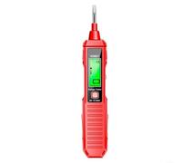 Testeur de Tension Intelligent VD807 Écran LCD Double Couleur(RED) | Écran LCD pour bicolore, pour sous tension, vert pour neutre, lecture instantanée et sûre