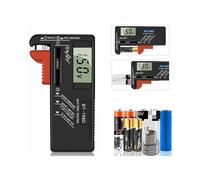 Testeur de tension portable, indicateur universel d'état des piles AA, AAA, C, D, 9 V et 1,5 V, testeur de tension facile à utiliser (sans pile).