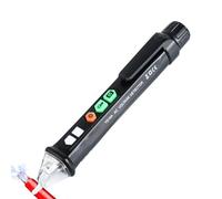 Testeur de tension sans contact | Mode relatif pour capacitance, testeur de circuit, outil électrique avec lumière LED | Arrêt automatique et indicateur de batterie faible, circuit portable F