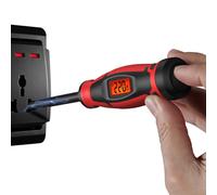 Testeur de Tension Sans Contact,Tournevis avec Poignée Antidérapante et Extinction Automatique - Tournevis testeur de tension électrique,pour Électricien, Technicien, Maison, Appartement, Appareils Él