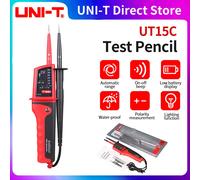 Testeur de tension UNI-T UT15C UT18C UT18D, sondes de détection de tension, voltmètre numérique AC DC, multimètre de continuité de séquence triphasée UT18D
