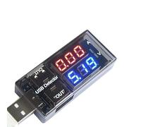 Testeur de tension USB, 3-9 V 0-5 A, multimètre, multimètre numérique LCD, testeur de tension, testeur USB, testeur DC LED affichage multi-testeur