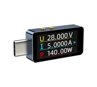 Testeur de tension USB, testeur de courant USB, testeur de charge USB de haute précision, outil de test électrique USB pratique pour atelier de laboratoire Do