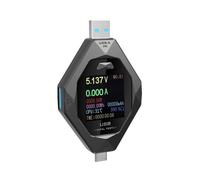 Testeur de Tension USB Type C, Moniteur de Tension et de Courant Continu 3,6-32 V 0,1-8 A, Outil Multifonction D'Analyse et de Détection de Puissance