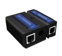 Testeur De Traceur De Fil Ethernet LAN, Commutateur POE BNC RJ11 RJ45 Cat5/6, Câble Réseau, Téléphone, Détecteur De Ligne À Fiber Optique LED(RJ45 Cable Tester)