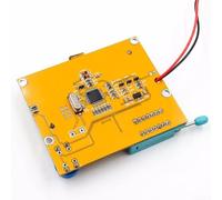 - Testeur de transistor graphique T4 avec rétroéclairage LCD 128 x 64, diode thyristor MOS tube résistance capacité inductance mètre, alimentation par pile 9 V