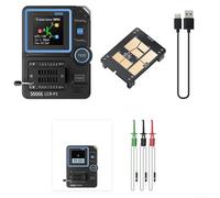 Testeur de transistor LCR-P1 - Diode, capacité et résistance - Avec détection intelligente - Protection anti-brûlure - Support de patch remplaçable