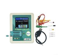 Testeur de transistor LCR-TC3 avec écran TFT de 1,8" pour condensateur de diode, résistance et étalonnage automatique, outil rechargeable par USB