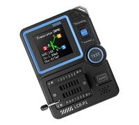 Testeur de transistor multifonction professionnel : JFET/diode léger avec LCD clair pour les experts en réparation Testeur de composants portable