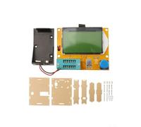 Testeur de transistor numérique pour lcr-t4 avec boîtier, compteur ESR pour capacité de résistance Diode Triode MOSFET Thyristor, testeur de composants automatique avec rétroéclairage LCD 128 x 64 et