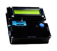 Testeur de transistor portable à monter soi-même, mesure résistances | Identifie automatiquement les PNP/NPN, MOSFET, diodes, pour batterie ou alimentation externe, boîtier ABS portable