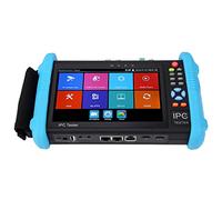 Testeur de vidéosurveillance IP série IPC-9800 Plus 7 Pouces, Prend en Charge Les caméras IP jusqu'à 4K et Les caméras analogiques H.265 TVI CVI AHD AC 100-240 V(IPC-9800ADHS-Plus EU)