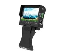 Testeur de vidéosurveillance Portable de 4,3 Pouces, testeur de caméra analogique CCTV de sécurité vidéo, Moniteur de Test de câble RJ45 coaxial AHD TVI CVI 12V