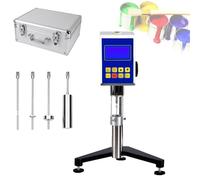 Testeur de viscosité numérique rotatif avec écran LCD, 4 rotors, plage de mesure 1-100 000 MPA, précision ± 3 %, 4 vitesses pour les tests de viscosité et de rhéologie
