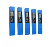 Testeur d'eau numérique 4 fois avec écran couleur (bleu) | Mesure, dureté, température ; écran 4 couleurs pour une évaluation rapide ; idéal pour l'eau potable