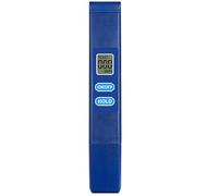 Testeur d'eau numérique pour eau potable, testeur, 0-9990 ppm, calibrage automatique de qualité numérique, facile à utiliser et portable, bleu foncé