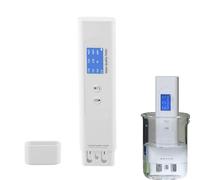 Testeur d'eau numérique Professionnel 6 en 1 : Mesure du TDS, du COT, de la DCO, des UV275,de la CE et de la température.for l'eau Potable,l'hydroponie,Les Aquariums et l'eau du Robinet